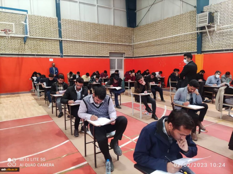 برگزاری آزمون فرهنگی مهارت آموزان- 13 بهمن ماه 1401 5