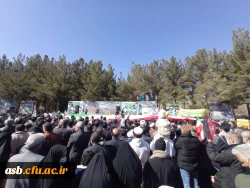 حضور دانشجویان و کارکنان پردیس امام سجاد(ع) در راهپیمایی 22 بهمن ماه 3