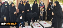 حضور سرپرست ،معاونت و کارکنان پردیس امام سجاد(ع) به مناسبت سالروز آزادسازی خرمشهر در بوستان شهدای گمنام پاسداران و تجدید میثاق با آرمان های شهدا 3
