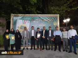 کسب رتبه دوم کشوری در دهمین جشنواره تدریس برتر دانشجومعلمان سراسر کشور 3