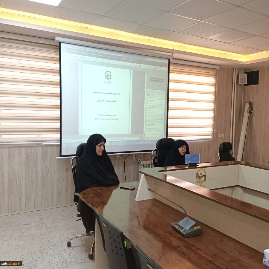 برگزاری نشست "عفاف و حجاب " با حضور دکتر حجی پور 2