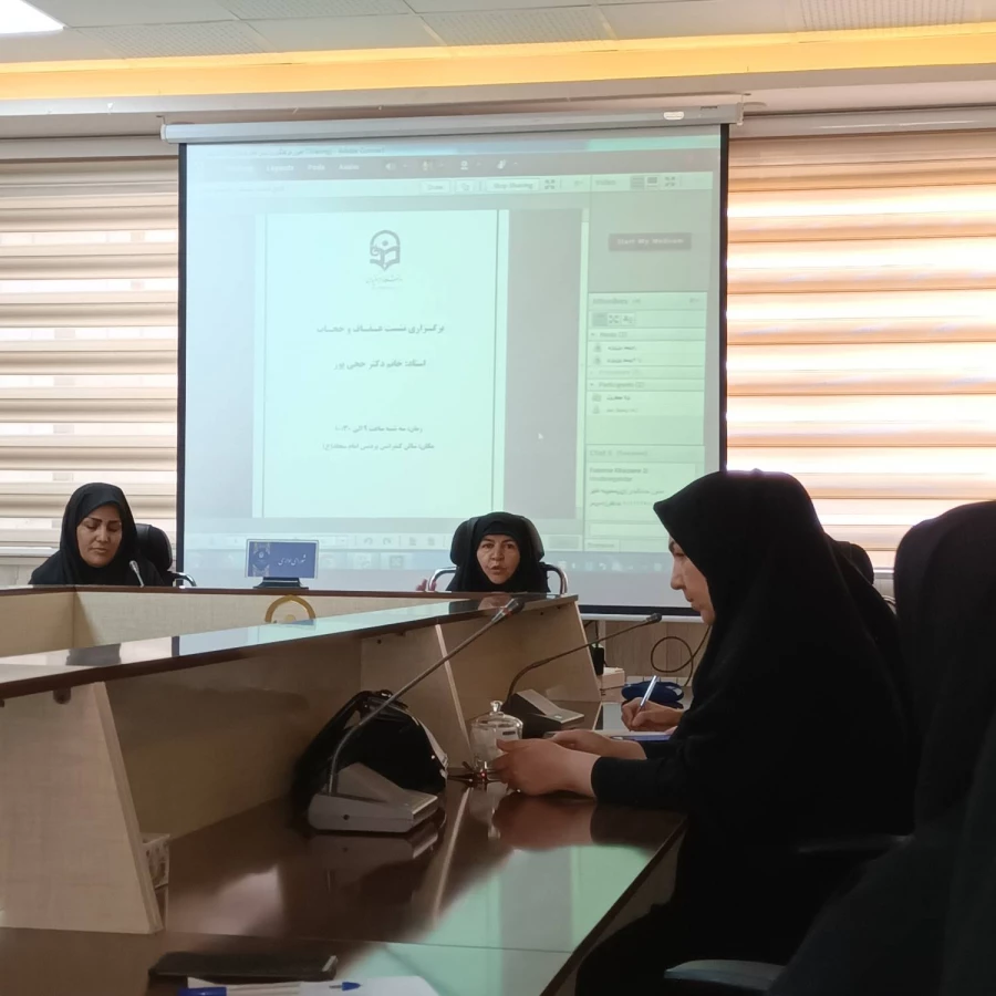 برگزاری نشست "عفاف و حجاب " با حضور دکتر حجی پور 4