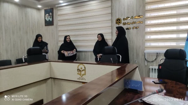 پیام تقدیر وتشکر ریاست پردیس امام سجاد(ع)خراسان جنوبی از عوامل محترم تیم اجرایی مصاحبه عمومی واختصاصی داوطلبان ورودی درسال 1402 و عوامل محترم تیم اجرایی و برگزارکننده جشنواره کشوری دوره تخصصی آموزش فیلم سازی از ایده تا اجرا 6