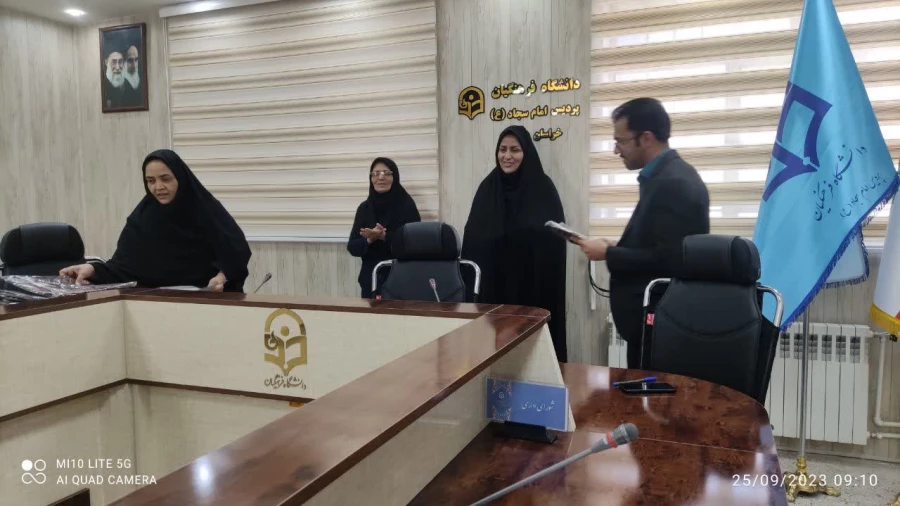 پیام تقدیر وتشکر ریاست پردیس امام سجاد(ع)خراسان جنوبی
ازعوامل محترم تیم اجرایی وبرگزارکننده جشنواره کشوری دوره تخصصی آموزش فیلم سازی از ایده تا اجرا
درپردیس امام سجاد(ع) خراسان جنوبی 2