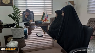 دیدار ریاست و کارکنان پردیس امام سجاد(ع) با رییس ناحیه بسیج دانشجویی شهرستان بیرجند به مناسبت هفته دفاع مقدس و آغاز سال تحصیلی جدید