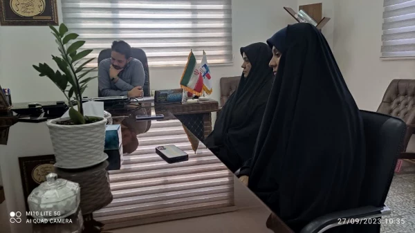 دیدار ریاست و کارکنان پردیس امام سجاد(ع) با رییس ناحیه بسیج دانشجویی شهرستان بیرجند به مناسبت هفته دفاع مقدس و آغاز سال تحصیلی جدید 2