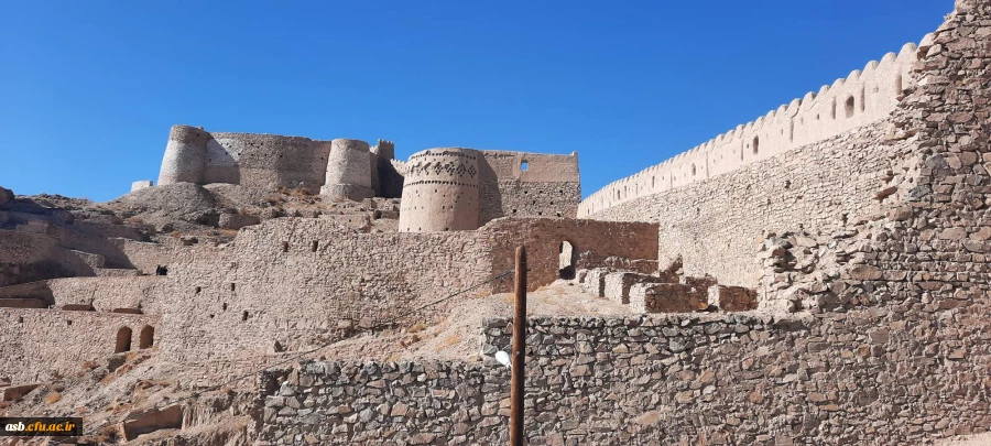 اردوی تفریحی_آموزشی دانشجویان رشته تاریخ پردیس امام سجاد(ع) از قلعه تاریخی فورگ 2