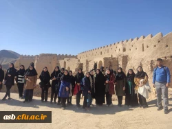 اردوی تفریحی_آموزشی دانشجویان رشته تاریخ پردیس امام سجاد(ع) از قلعه تاریخی فورگ 4