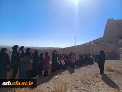 اردوی تفریحی_آموزشی دانشجویان رشته تاریخ پردیس امام سجاد(ع) از قلعه تاریخی فورگ 7