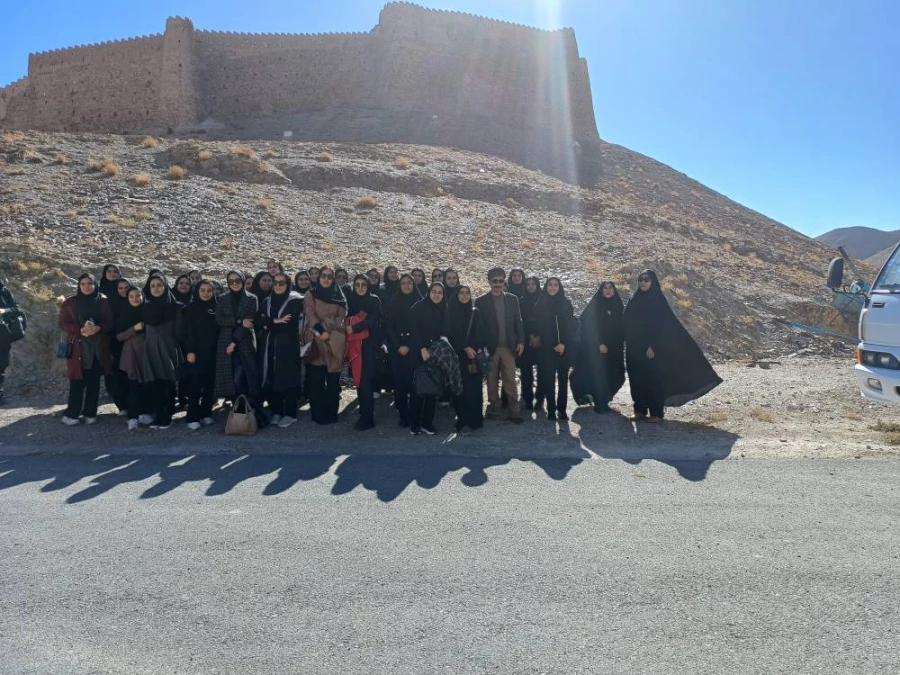 اردوی تفریحی_آموزشی دانشجویان رشته تاریخ پردیس امام سجاد(ع) از قلعه تاریخی فورگ 8