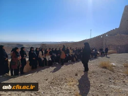 اردوی تفریحی_آموزشی دانشجویان رشته تاریخ پردیس امام سجاد(ع) از قلعه تاریخی فورگ 9