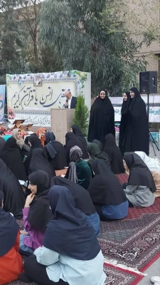 همکاری با دبیرستان زینب در برگزاری محفل انس با قرآن کریم 4