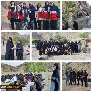 پیاده روی صبحگاهی دانشجو معلمان  به مناسبت هفته سلامت