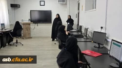 بازدید خانم دکتر مینو میری و جناب آقای دکتر اکبری مطلق از روند برگزاری کانونهای ارزیابی 13