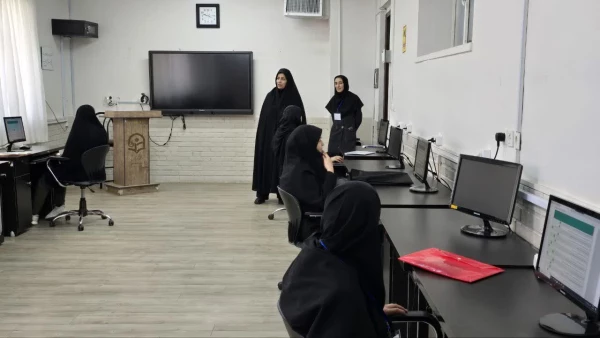 بازدید خانم دکتر مینو میری و جناب آقای دکتر اکبری مطلق از روند برگزاری کانونهای ارزیابی 13