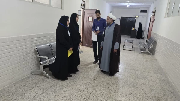 بازدید خانم دکتر مینو میری و جناب آقای دکتر اکبری مطلق از روند برگزاری کانونهای ارزیابی 14