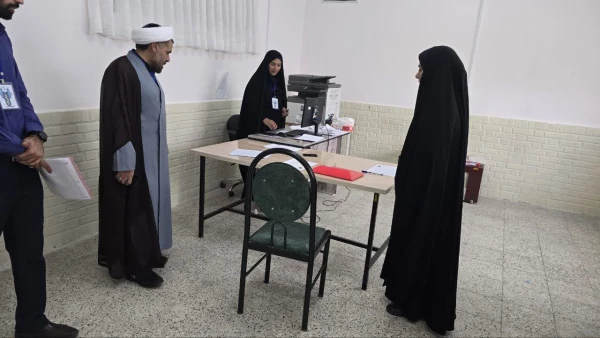 بازدید خانم دکتر مینو میری و جناب آقای دکتر اکبری مطلق از روند برگزاری کانونهای ارزیابی 15