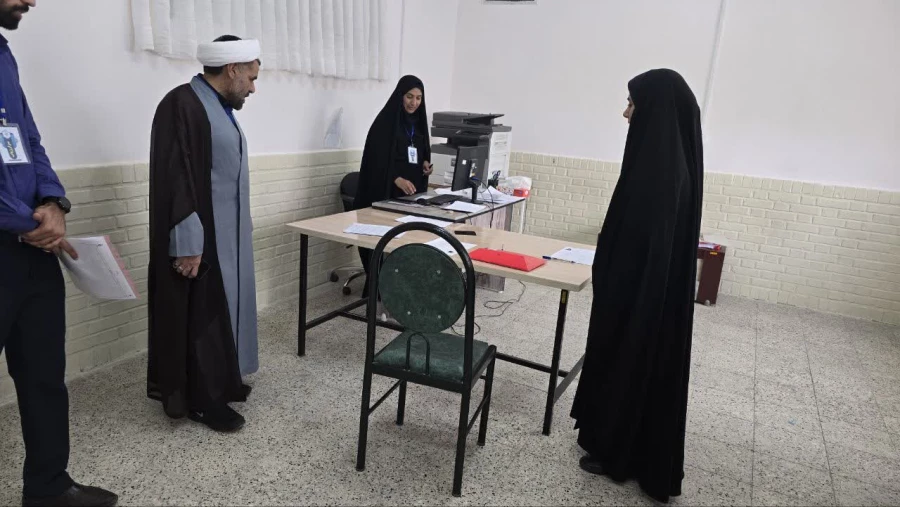 بازدید خانم دکتر مینو میری و جناب آقای دکتر اکبری مطلق از روند برگزاری کانونهای ارزیابی 15