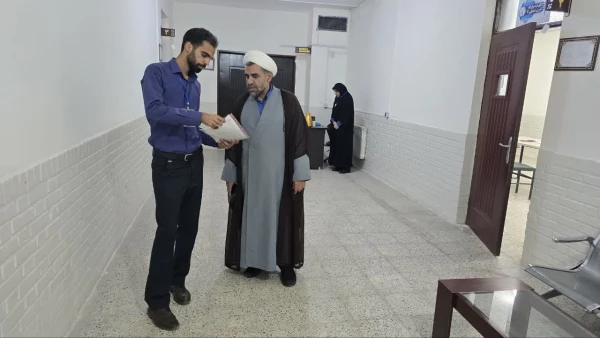 بازدید خانم دکتر مینو میری و جناب آقای دکتر اکبری مطلق از روند برگزاری کانونهای ارزیابی 16