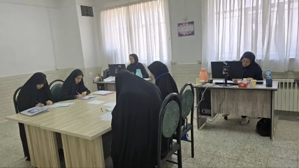 بازدید خانم دکتر مینو میری و جناب آقای دکتر اکبری مطلق از روند برگزاری کانونهای ارزیابی 18