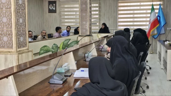 دیدار رئیس پردیس امام سجاد (ع)خراسان جنوبی با نیروهای استخدامی جدید 2