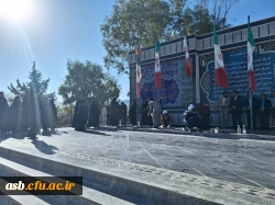 عطرافشانی و غبارروبی مزار شهدای گمنام  3