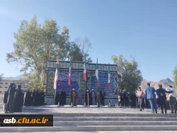 عطرافشانی و غبارروبی مزار شهدای گمنام  7