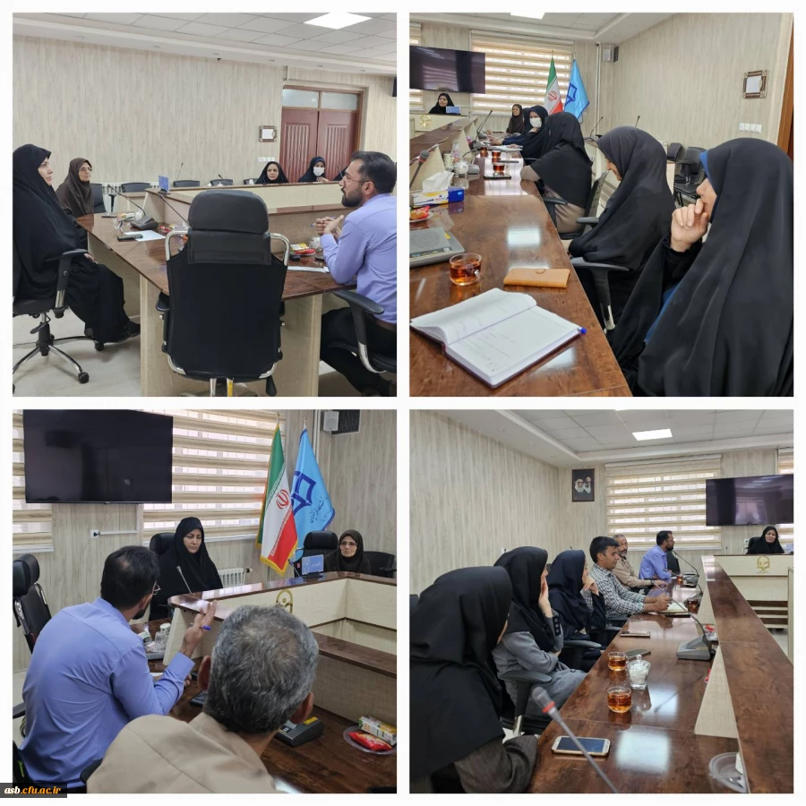 برگزاری اولین حلسه  شورای اداری در سال تحصیلی جدید 2