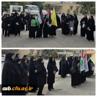 تجمع اعتراضی دانشجومعلمان، اساتید و کارکنان دانشگاه فرهنگیان پردیس امام سجاد (ع) در محکومیت جنایات رژیم صهیونیستی 2