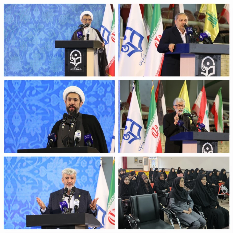 برگزاری آیین استقبال از نو دانشجو معلمان دانشگاه فرهنگیان در پردیس نسیبه و به صورت مجازی همزمان در پردیس امام سجاد (ع) خراسان جنوبی  2