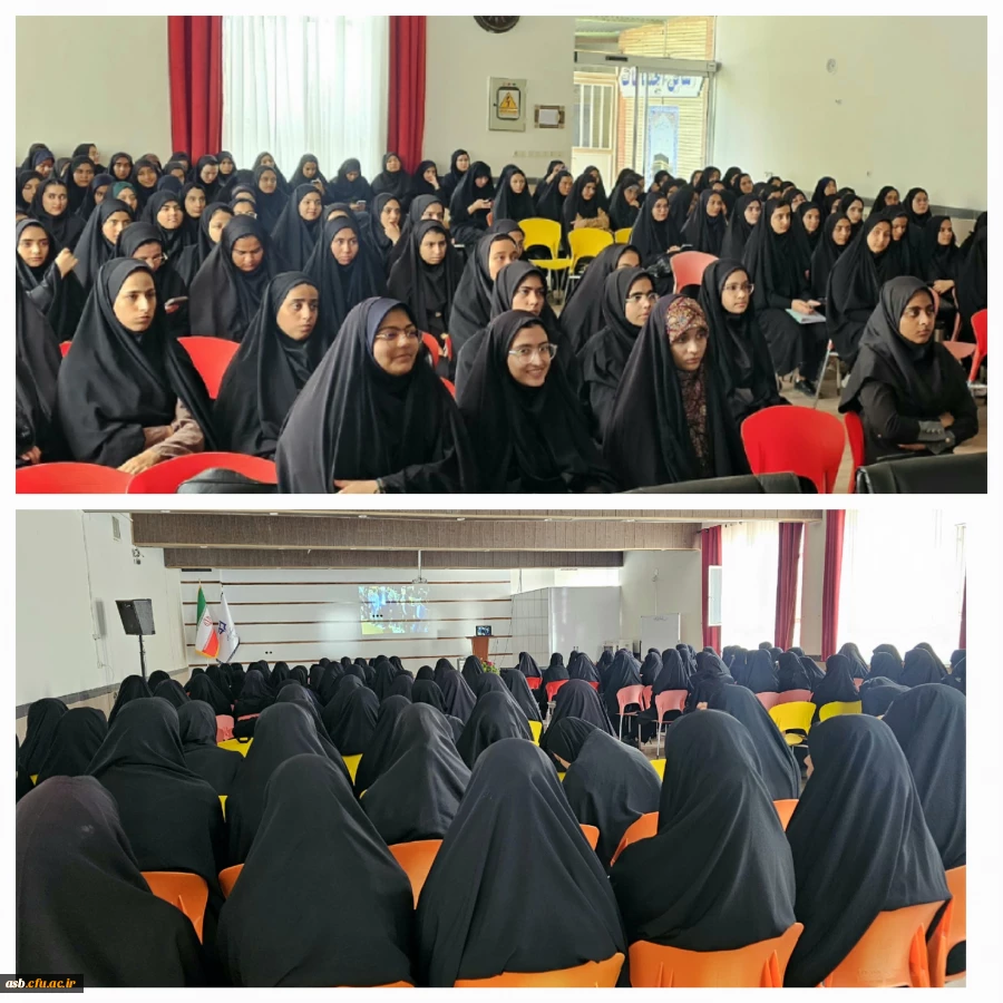 برگزاری آیین استقبال از نو دانشجو معلمان دانشگاه فرهنگیان در پردیس نسیبه و به صورت مجازی همزمان در پردیس امام سجاد (ع) خراسان جنوبی  3