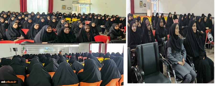 برگزاری آیین استقبال از نو دانشجو معلمان دانشگاه فرهنگیان در پردیس نسیبه و به صورت مجازی همزمان در پردیس امام سجاد (ع) خراسان جنوبی 2