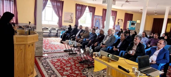 آیین تکریم و معارفه سرپرست مرکز بنت الهدی صدر دانشگاه فرهنگیان فردوس 6