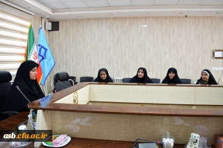 دیدار دکتر مینو میری، ریاست پردیس امام سجاد (ع) با پرسنل جدید