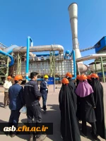 بازدید علمی انجمن پیشگامان پیشرفت از کارخانه فولاد قاین 4