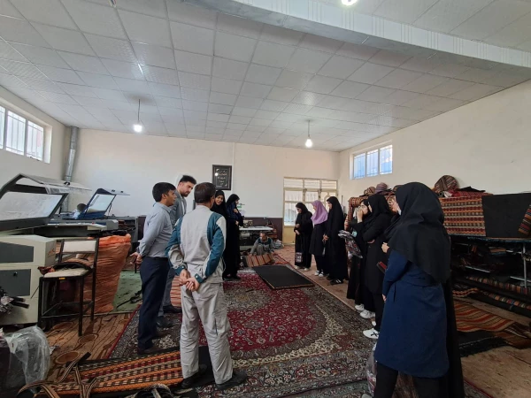 بازدید علمی انجمن پیشگامان پیشرفت از کارخانه فولاد قاین 6