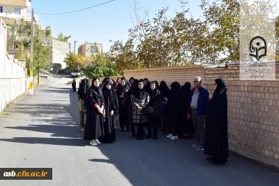 اردوی علمی دانشجویان پردیس امام سجاد (ع) از روستای گردشگری خراشاد 