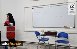 برگزاری دوره های مهارت های داوطلبی،آمادگی در برابر مخاطرات و کمک های اولیه در پردیس امام سجاد (ع) 2