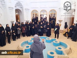 بازدید دانشجویان از ارگ تاریخی کلاه فرنگی بیرجند  3