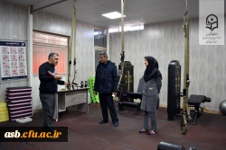 بازدید ناظر استان خراسان رضوی از اتاق تندرستی پردیس امام سجاد (ع) 2