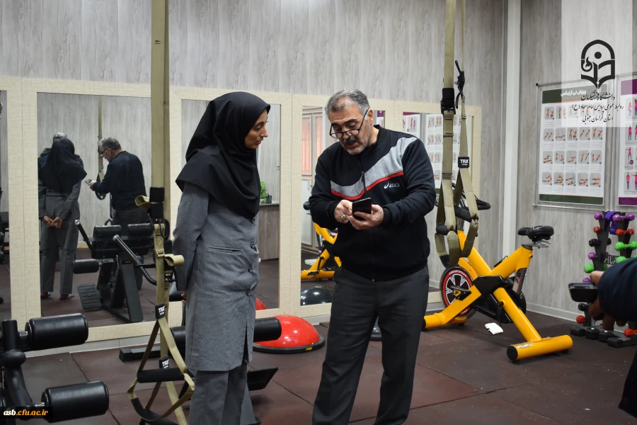 بازدید ناظر استان خراسان رضوی از اتاق تندرستی پردیس امام سجاد (ع) 3