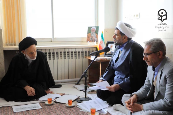 دیدار مدیریت دانشگاه فرهنگیان خراسان جنوبی با نماینده ولی فقیه در استان به مناسبت روز وحدت حوزه و دانشگاه 3