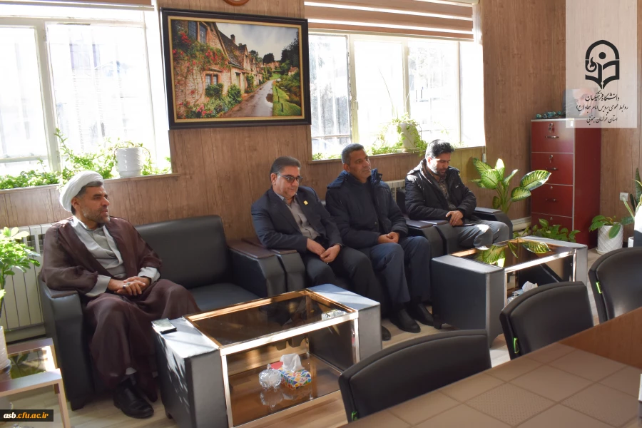 حضور دکتر اکبری مطلق و هیئت همراه به مناسبت ولادت حضرت فاطمه (س) و روز زن، در پردیس امام سجاد (ع) خراسان جنوبی 2