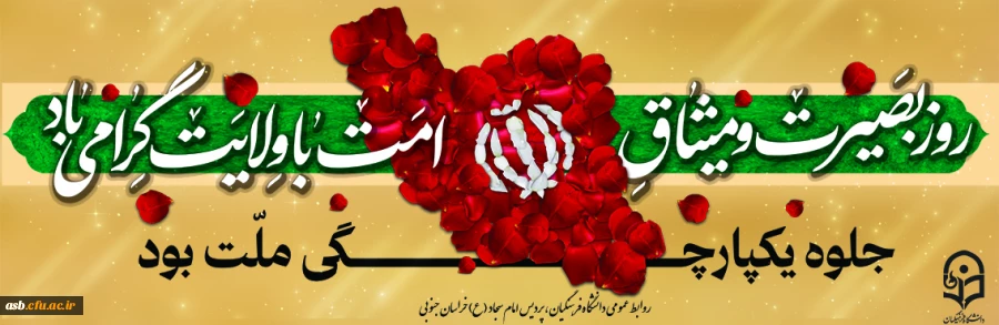 ۹ دی، روز بصیرت و میثاق امت با ولایت گرامی باد 2