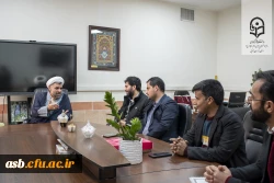 دیدار دکتر میری با حجت الاسلام والمسلمین اکبری مطلق به مناسبت ولادت حضرت علی (ع) و روز پدر؛ تقدیر از تلاش ها برای ارتقای جایگاه دانشگاه فرهنگیان 2