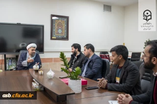 دیدار پرسنل پردیس امام سجاد(ع) با حجت الاسلام والمسلمین اکبری مطلق به مناسبت ولادت حضرت علی (ع)؛ تقدیر از تلاش ها برای ارتقای جایگاه دانشگاه فرهنگیان