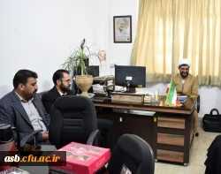 دیدار دکتر میری، ریاست پردیس امام سجاد (ع) با حجت الاسلام اسداللهی به مناسبت ولادت حضرت علی (ع) و روز پدر 2