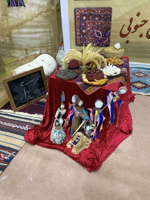  غرفه استان خراسان جنوبی در سومین جشنواره اقوام دانشگاه فرهنگیان؛ معرفی دیار پدران علم و فرهنگ   3