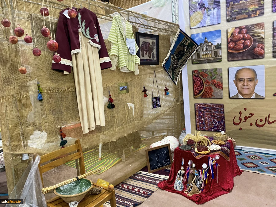  غرفه استان خراسان جنوبی در سومین جشنواره اقوام دانشگاه فرهنگیان؛ معرفی دیار پدران علم و فرهنگ   6