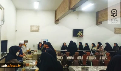 بازدید رئیس پردیس امام سجاد (ع) از سلف دانشگاه در اولین روز ماه مبارک رمضان